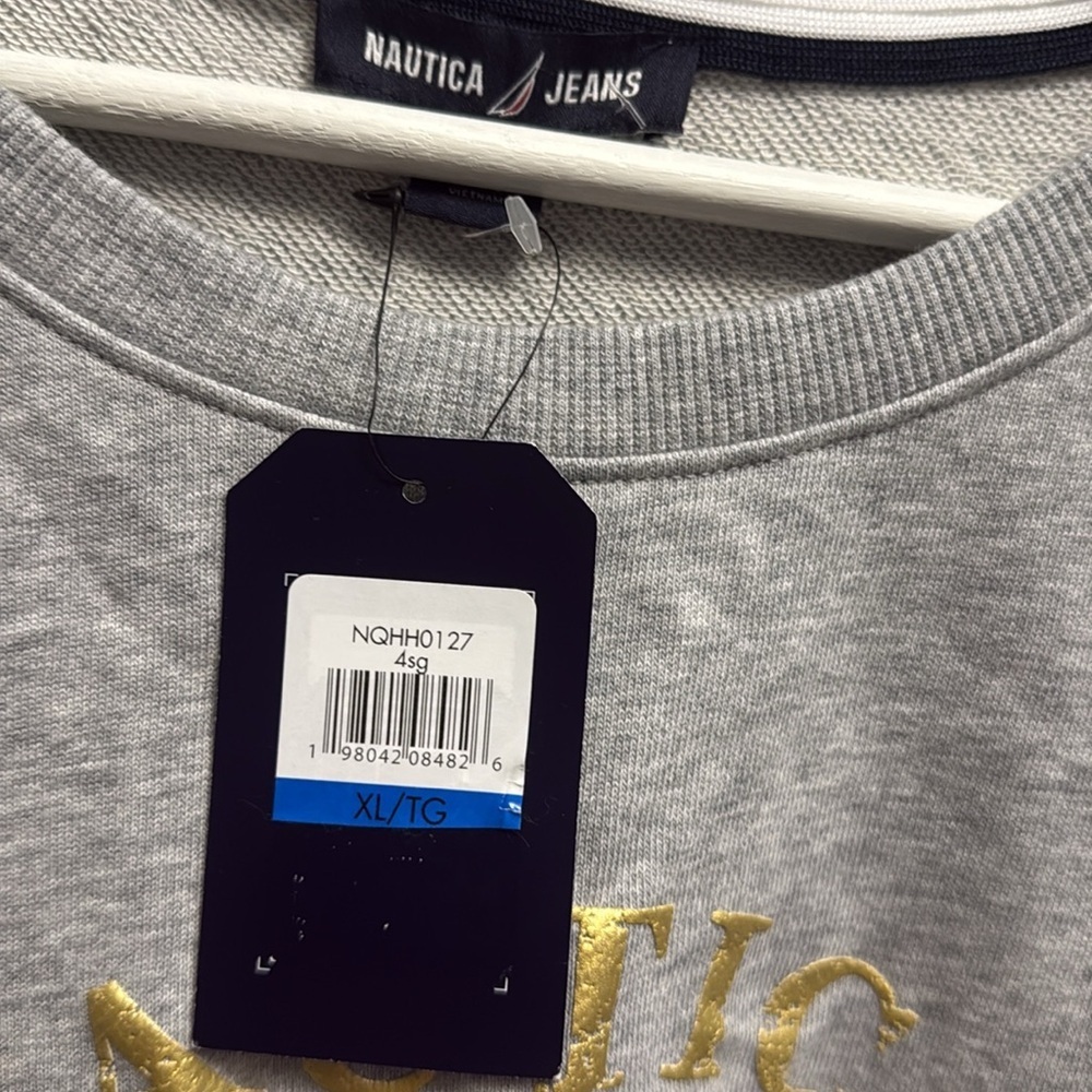 Nautica cottonblend sweatshirt NWT - Picture 3 of 4
